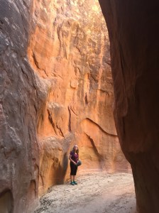 Mandy in Dry Gulch Canyon 2